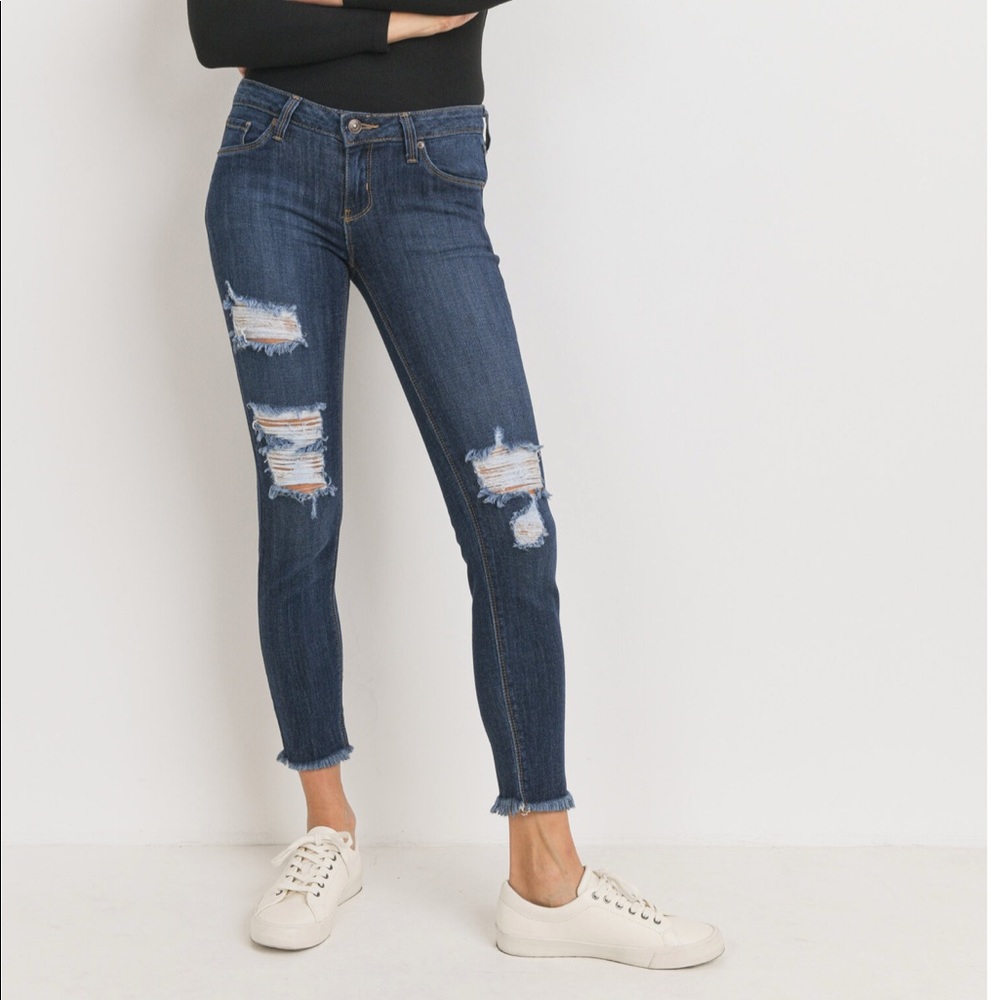 Just Black Sunday Skinny Jeans